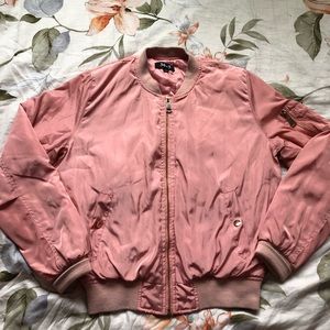 Pink kids puffed jacket